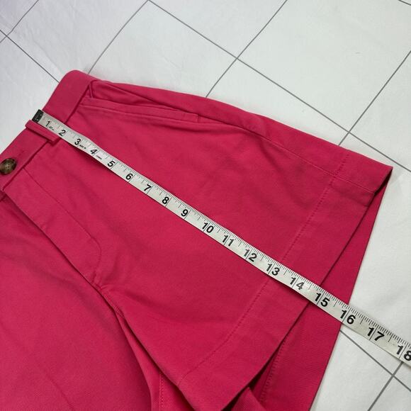Spanx Shorts Womens XS Pink Tulip Twill 5" High Rise Chino Stretch Smooth Casual - Picture 11 of 12